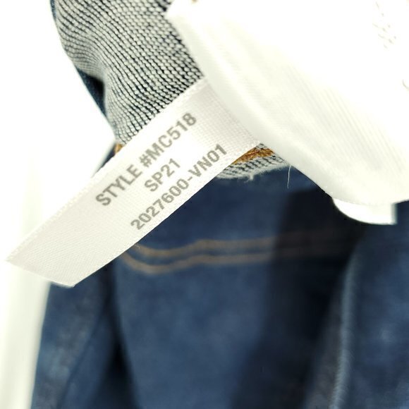 Madewell 10" High-Rise Skinny Crop Jeans 28 Macarthur Wash: Exposed Zip Edition - Picture 7 of 16